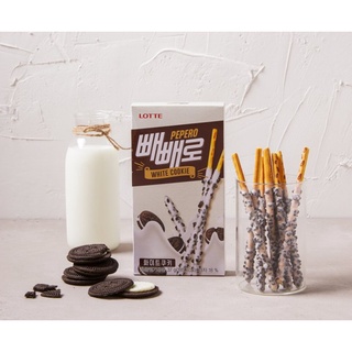 Bánh pepero cookie 37g 빼빼로 화이트 쿠키 37g