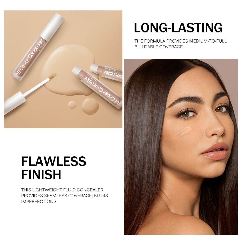 [Hàng mới về] Kem che khuyết điểm Minimeli che đi quầng thâm mụn tạo lớp trang điểm tự nhiên