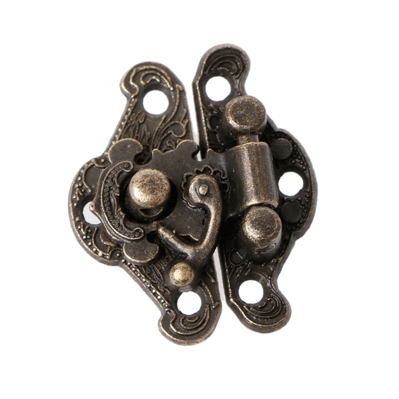 Phụ kiện khóa hộp trang sức bằng hợp kim kẽm phong cách vintage