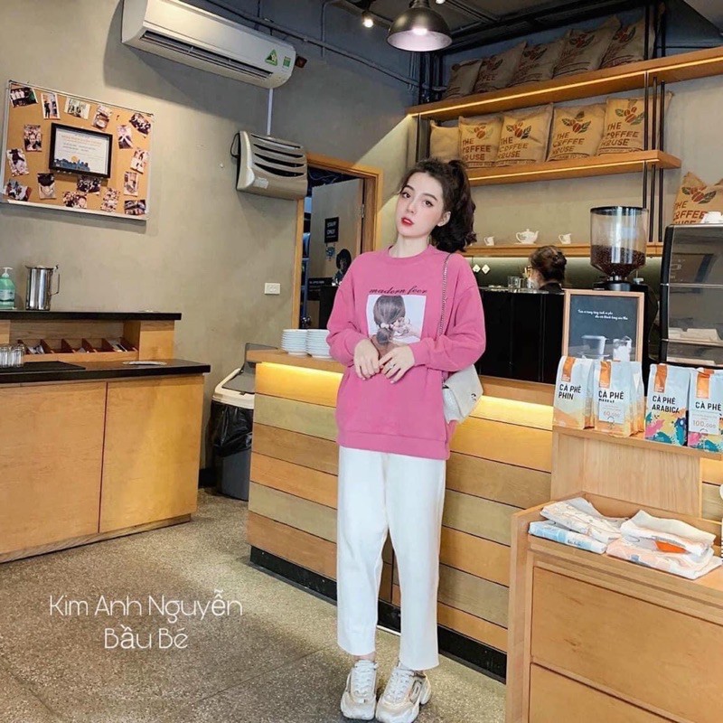 Áo nỉ bông cô gái Qc (85k)