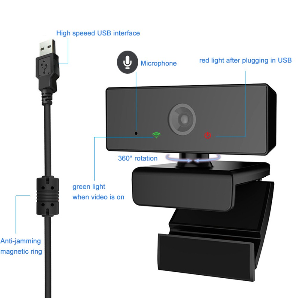 Webcam 100% Chính Hãng Độ Phân Giải 1080p | BigBuy360 - bigbuy360.vn