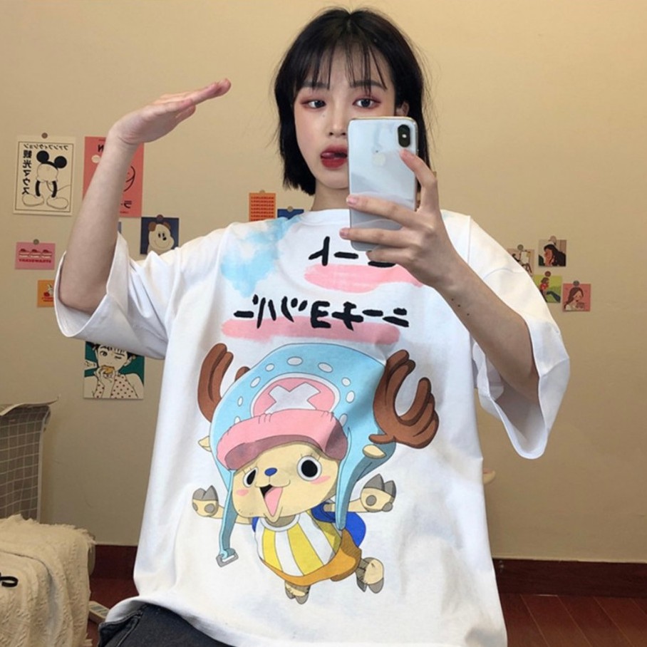 Áo thun Unisex tay lỡ_Form dưới 70kg_Kèm ảnh thật | BigBuy360 - bigbuy360.vn