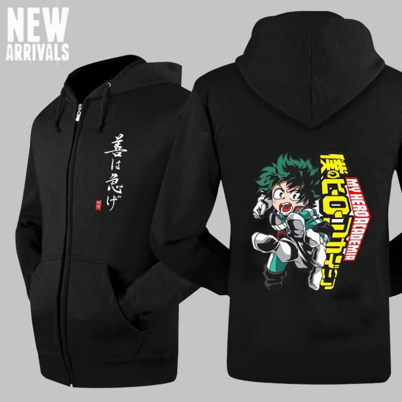 [HOT] BST Áo khoác áo hoodie Naruto - One Piece - Boku no Hero - SAO cực ngầu - giá tốt