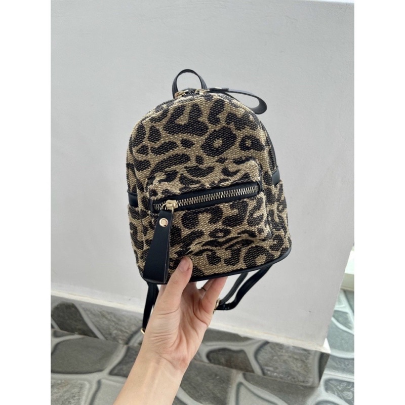 Balo mini thời trang chất liệu da dạ Lolichang_store phong cách Hàn Quốc