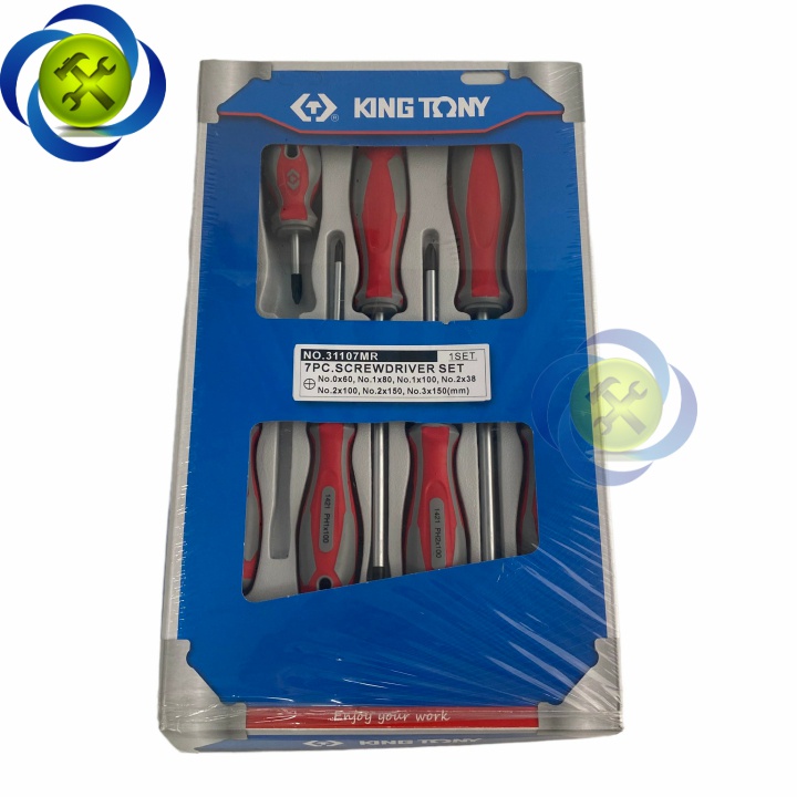 Bộ vít bake 7 chi tiết Kingtony 31107MR