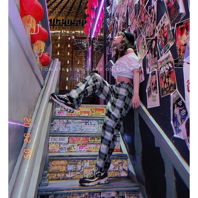 quần kẻ karo hót hít đi học đi chơi | BigBuy360 - bigbuy360.vn