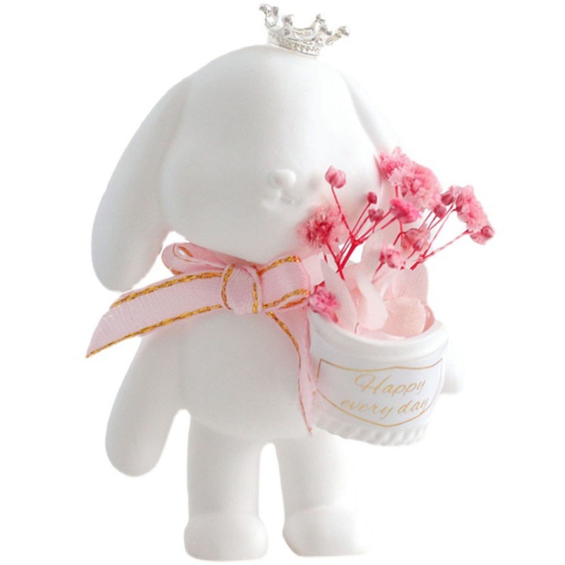 Khuôn Silicone Làm Bánh / Xà Phòng Hình Thỏ 3D DIY