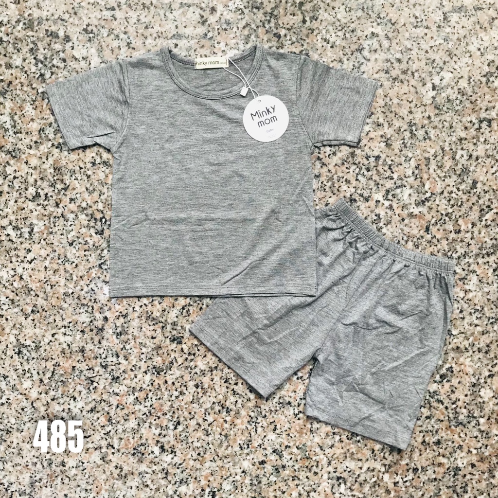 Bộ Minky Mom Cộc Tay, Ngắn Tay. Bộ Mimky Mom siêu mềm mịn mát cho bé trai bé gái, Size Từ 80-150.