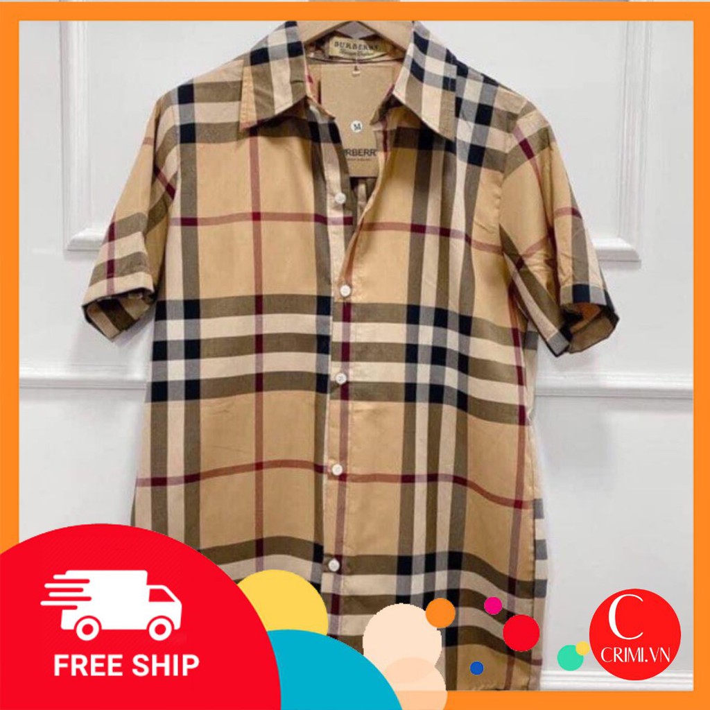 Áo sơ mi kẻ caro BBR