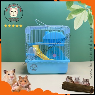 Lồng hamster nhà chú hề- lồng chuột hamster- Lồng nuôi hamster. Xứ Sở Thú Cưng- Hamster Vĩnh Phúc