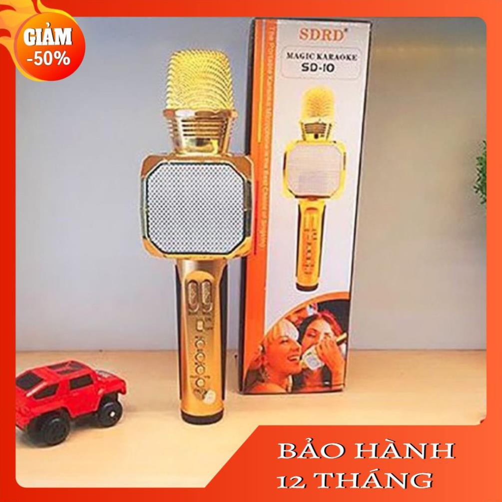 ⚡Xả Kho⚡ MICRO KARAOKE BLUETOOTH SD10 - GIÁ TÔT NHẤT