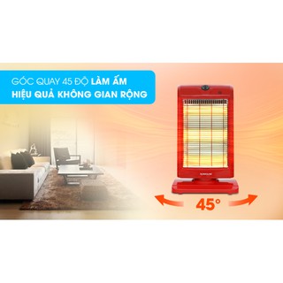 Quạt sưởi halogen Sunhouse SHD7016