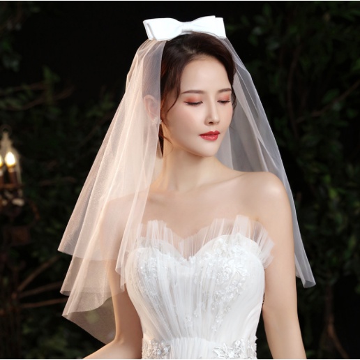 Veil / lúp / voan cài tóc Cô Dâu Tiệm Thêu Việt
