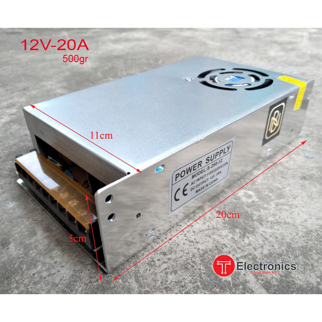 Nguồn Tổ Ong 12V 10A-20A-33.3A