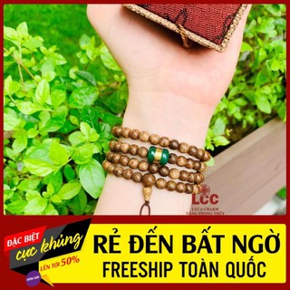 Vòng trầm 108 hạt mix lu thống ngọc thạch ❤️