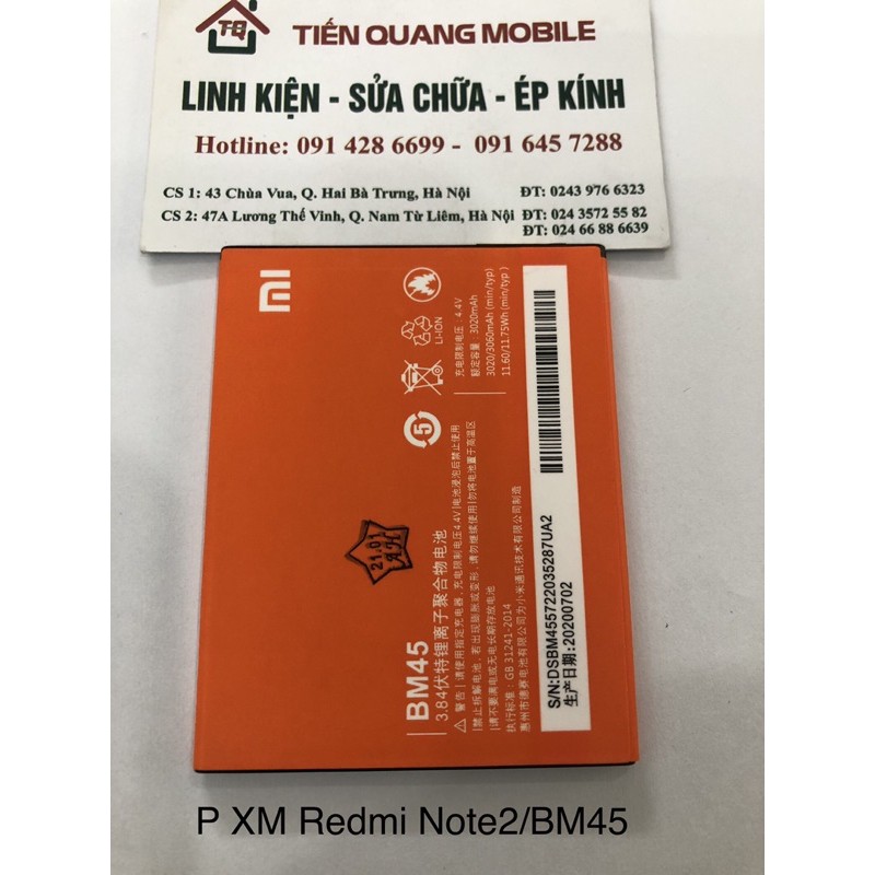 Pin Xiaomi Redmi Note2/BM45