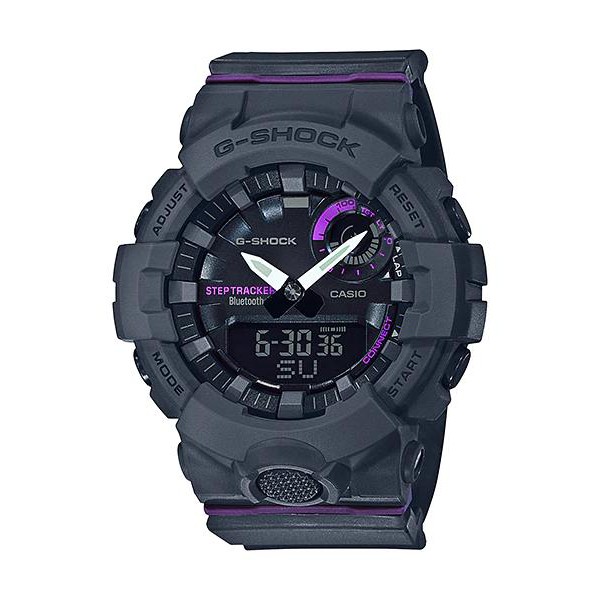 Đồng hồ Nữ Dây Nhựa Casio G-Shock GMA-B800-8A chính hãng bảo hành 5 năm Pin trọn đời