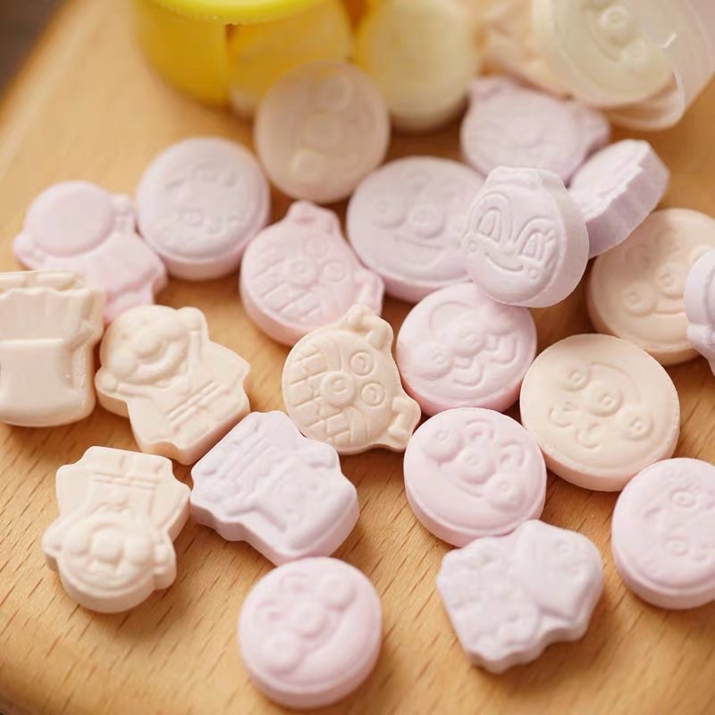 Kẹo trái cây chống sâu răng Fujiya Anpaman bổ sung Canxi cho bé