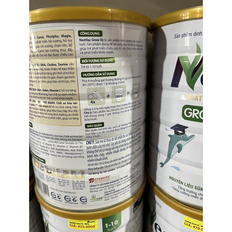 SỮA CHO BÉ lên cân mạnh khỏe - SỮA NESTILAC PEDIA 800G