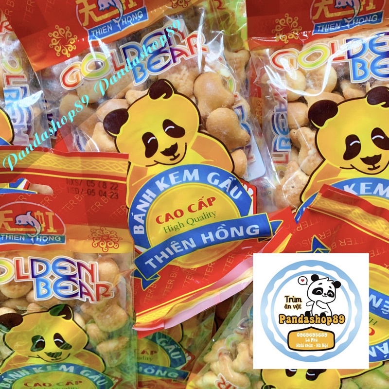 Bánh gấu kem Thiên Hồng gói cao cấp (gói 100g)