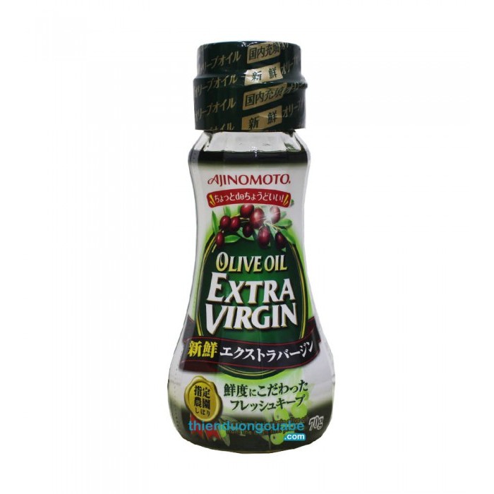 Dầu Olive Extra Virgin Ajinomoto 70g Nhật Bản