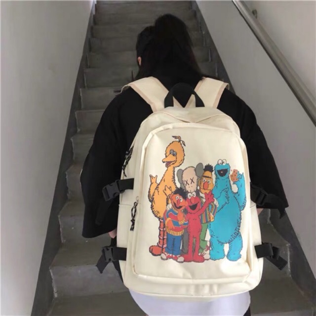[ORDER] BALO KAWS CÁ TÍNH MÀU BE/ĐEN