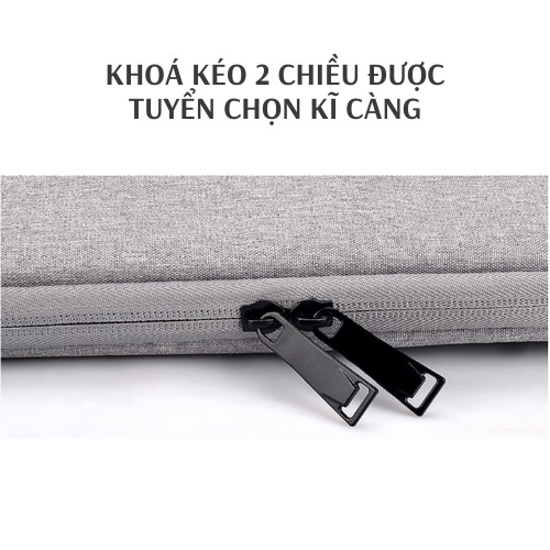 Túi chống sốc Laptop / Macbook cao cấp 13,3 14 15,6 inch ND01S - Bảo Hành 1 Năm - Đựng Bao Da Nam Nữ - 2021