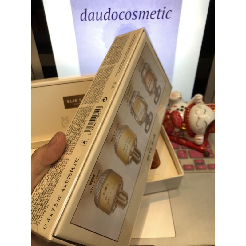 [ set mini ] Tách set Nước hoa Elie Saab Le Parfum EDP - In White -Girl Of Now EDP - Shine 7.5ml | BigBuy360 - bigbuy360.vn
