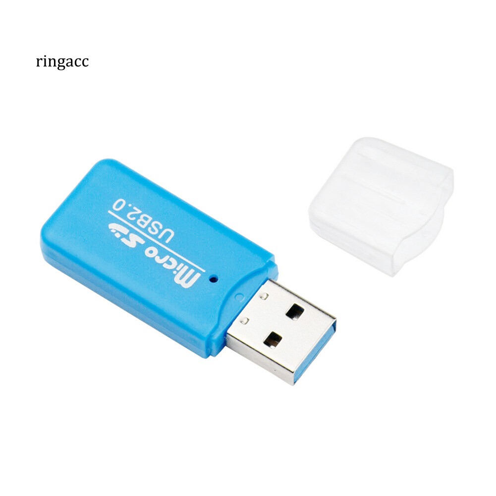 Đầu đọc thẻ nhớ mini USB 2.0 TF Micro SD dành cho PC Laptop