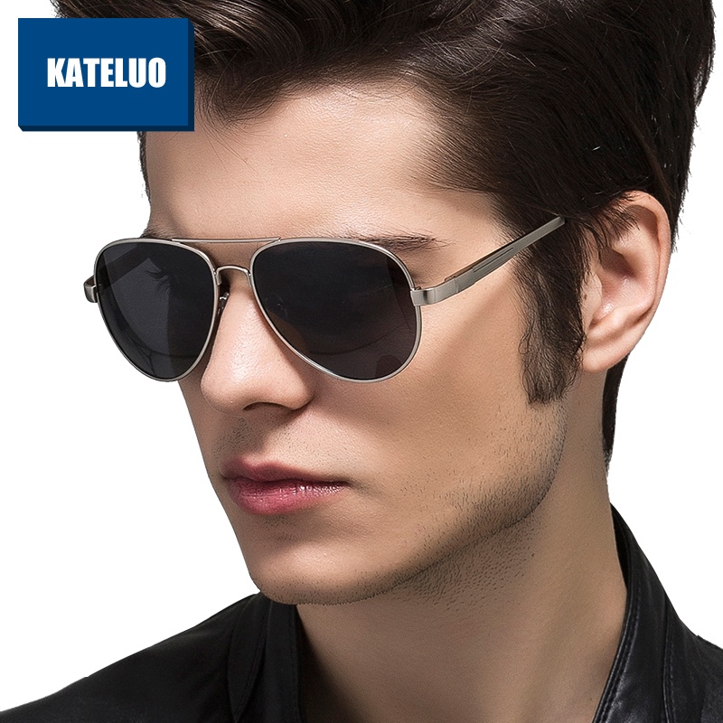 Kính mát KATELUO 1129 phân cực phong cách cổ điển cho nam