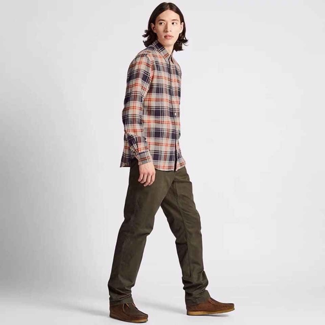 Áo sơmi dài tay nam Uniqlo chính hãng