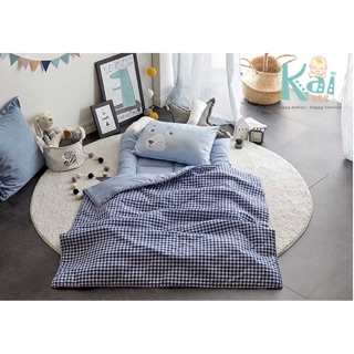 🎀 SẴN MÈO HỒNG🎀 SET NỆM NGỦ GỐI RỜI CHO BÉ