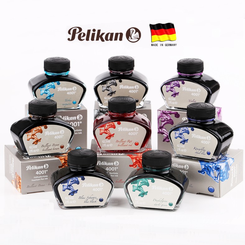 Mực Đổ Bút Máy Pelikan 62.5ml Các Màu