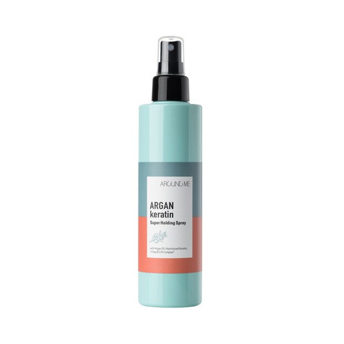 Xịt tóc tạo kiểu siêu cứng Argan Keratin Super Hold Spray từ thảo dược phiên bản cao cấp 🌟🍀