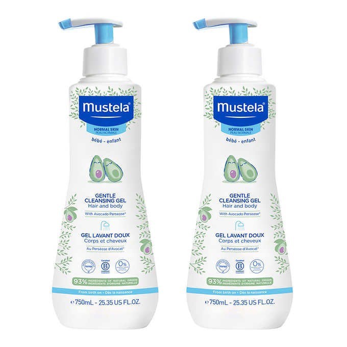Mustela Gel tắm gội Mustela Gentle Cleansing Gel 750 ml
