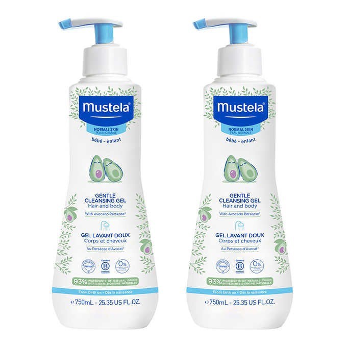 Mustela Gel tắm gội Mustela Gentle Cleansing Gel 750 ml