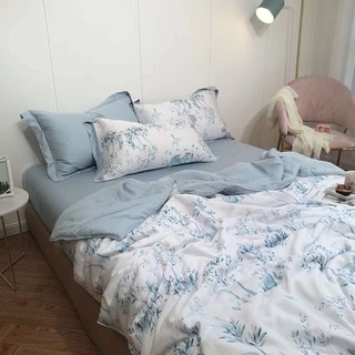 Chăn ga gối lụa Tencel cao cấp, set vỏ chăn (nhiều mẫu)