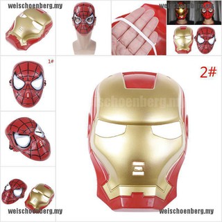 Mặt nạ siêu anh hùng người nhện Avengers cho người lớn và trẻ em