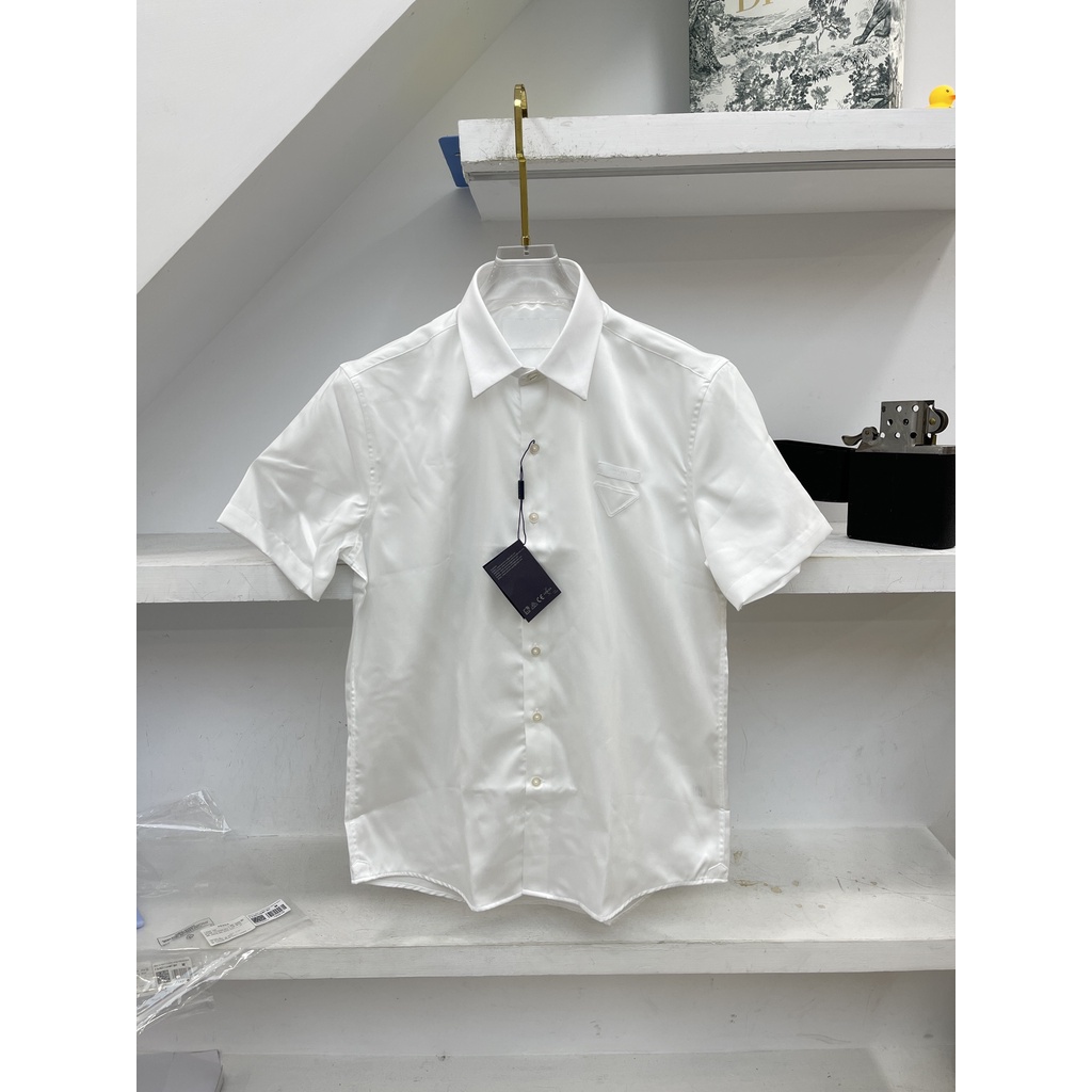 Áo sơ mi thời trang cao cấp Prada phong cách trẻ trung, thanh lịch