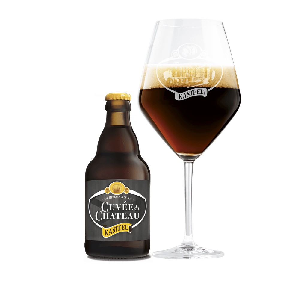 Thùng 24 chai bia Kasteel Cuvee du Chateau 11%