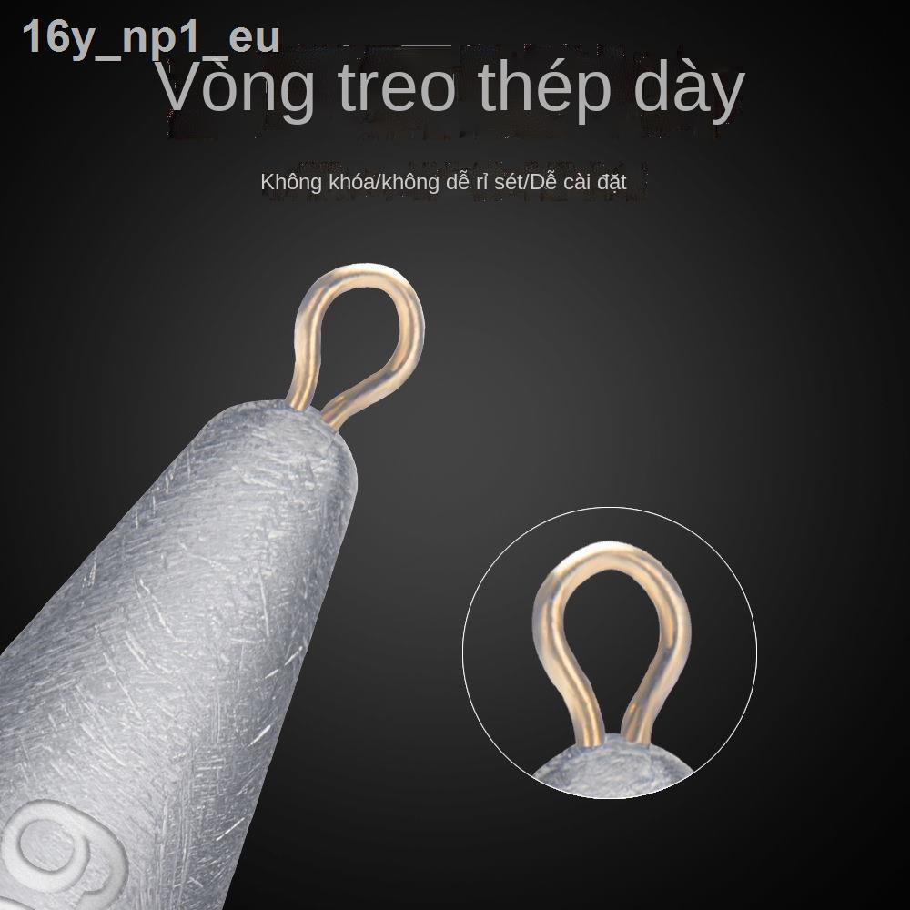 Chống treo đáy cần câu thả cột biển cá chì chìm loại nước dây ném dài móc phụ kiện vật tư