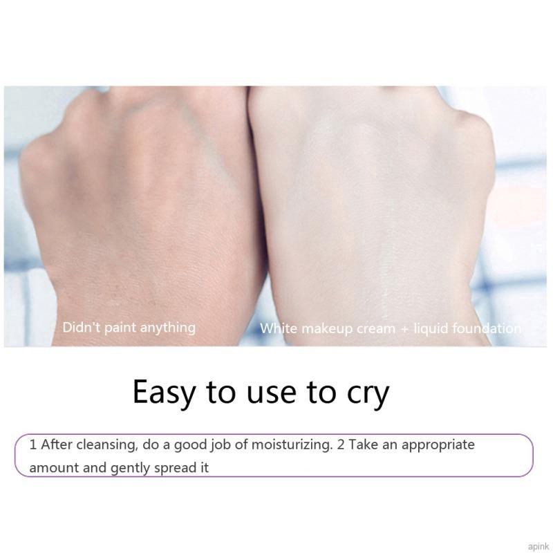 [Hàng mới về] Kem lót trang điểm dưỡng ẩm che khuyết điểm kiềm dầu | BigBuy360 - bigbuy360.vn