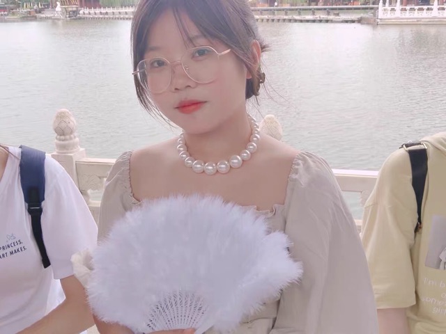 Quạt xếp lông vũ các màu