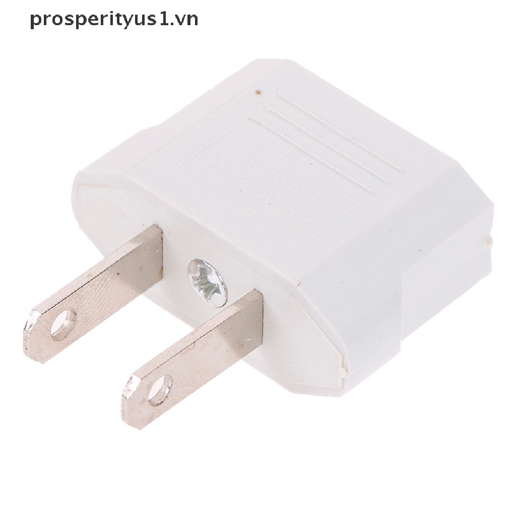 Set 1 / 4 Phích Cắm Chuyển Đổi usa eu Sang us Sang eu Chuyên Nghiệp