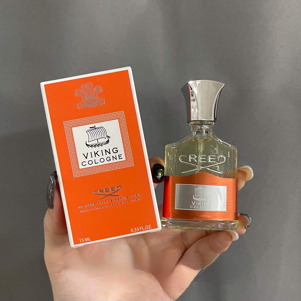 Nước hoa creed viking 15ml màu đỏ mini