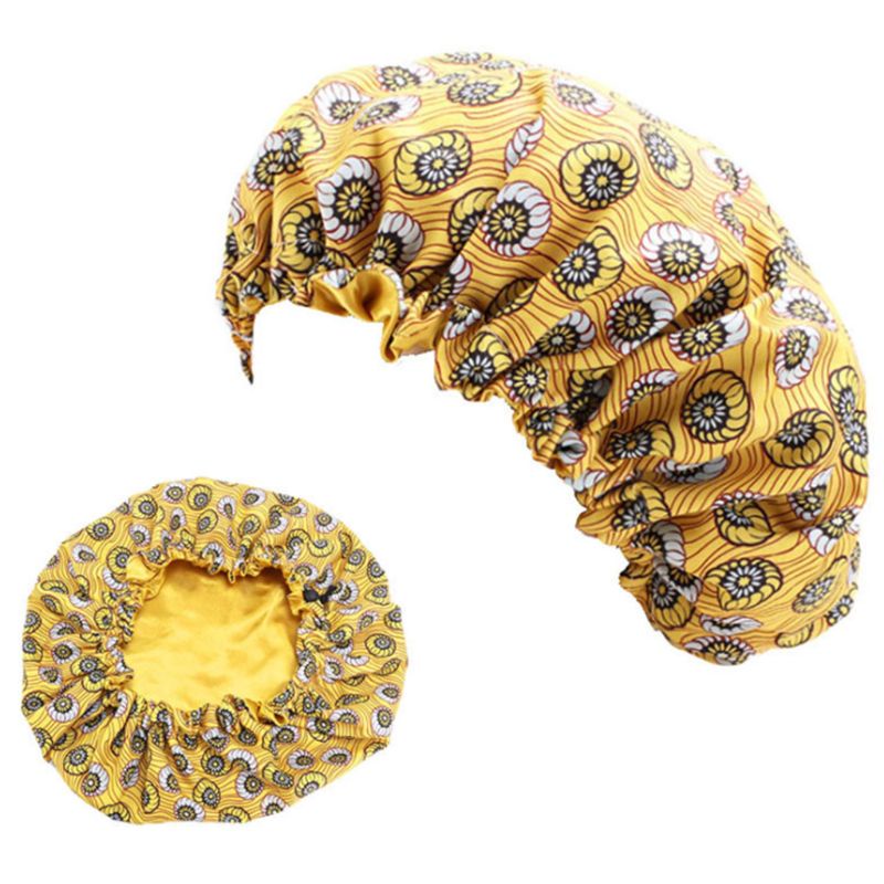 Mũ Trùm Tóc Bằng Satin Hai Lớp Có Thể Đảo Ngược Khi Ngủ Cho Nữ