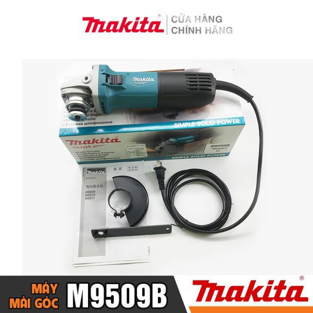 [Chính Hãng] Máy Mài Góc Makita M9509B (850W-100MM) - Công Tắc Trượt, Bảo Hành Tại Các TTBH Toàn Quốc