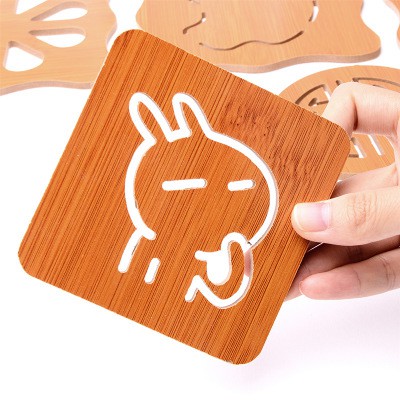 TẤM LÓT NỒI, CỐC CHÉN CÁCH NHIỆT CHỐNG NÓNG BẰNG GỖ