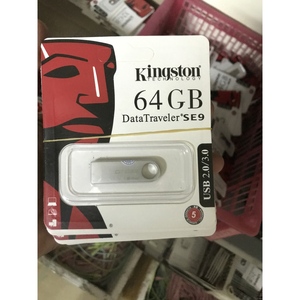 USB Kington 2G/4G/8G/32G/64G thiết kế nhỏ gọn, chống nước