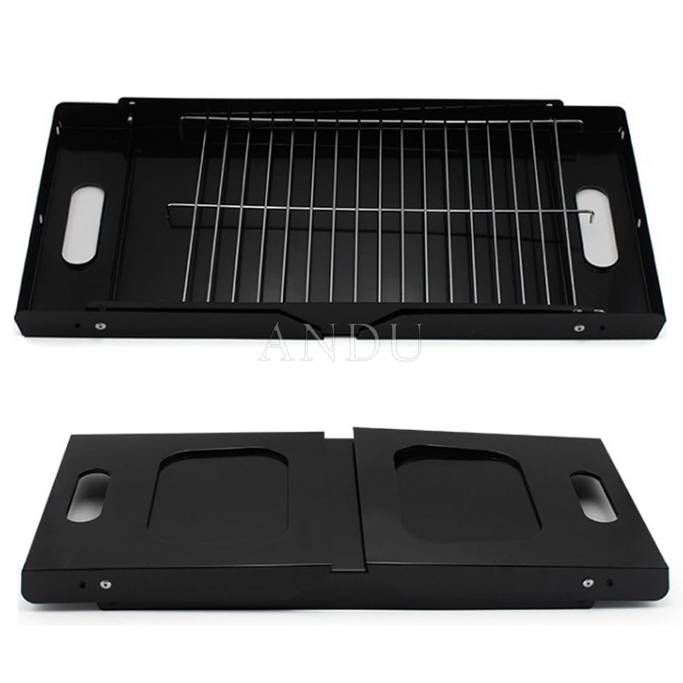 Nướng Ngoài Trời BBQ, Bếp Nướng Than Hoa TL-258, Chất Liệu Inox Cao Cấp Có Chân Đế, Tay Cầm Xếp Gọn Tiện Lợi